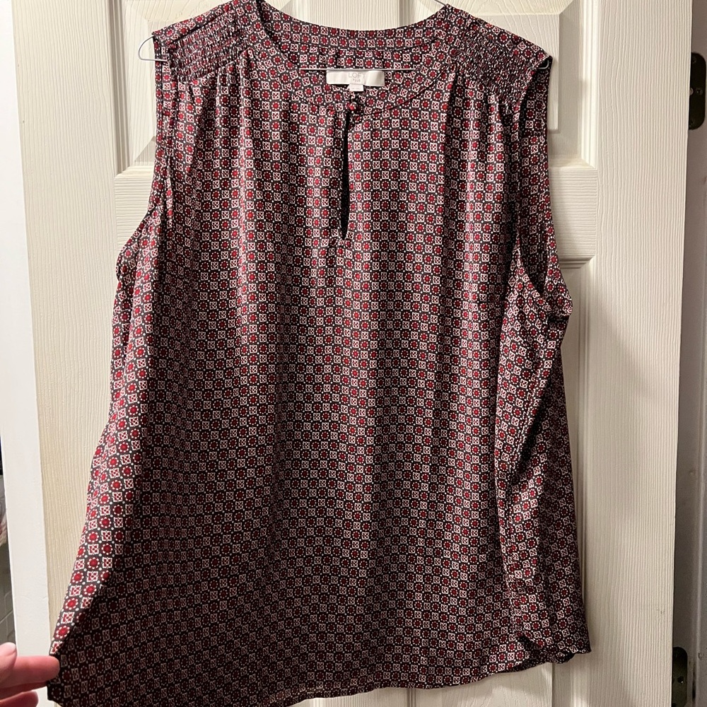 LOFT plus size blouse top